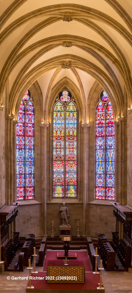 Vortrag: Gerhard Richter. Bildermacher – Die Chorfenster der Benediktinerabtei St. Mauritius von Gerhard Richter im Kontext seines Œuvres