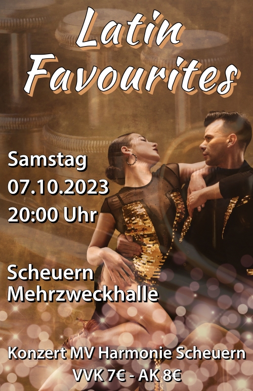 „Latin Favourites“ Konzert des Musikverein „Harmonie“ Scheuern e.V.
