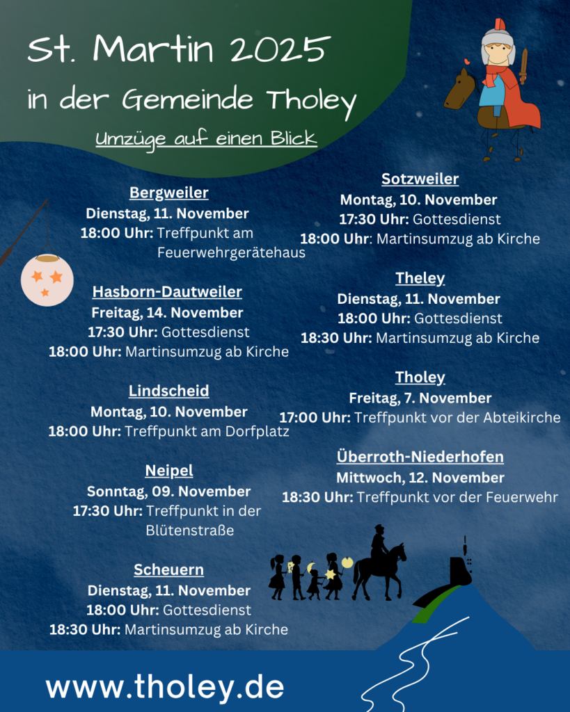St. Martin 2025 in der Gemeinde Tholey