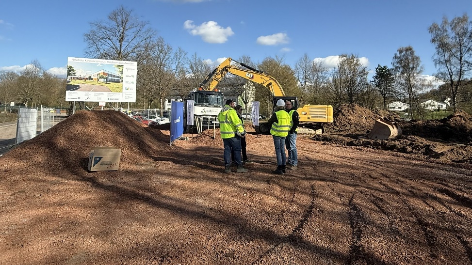 Baustelle Kindercampus Hasborn-Dautweiler