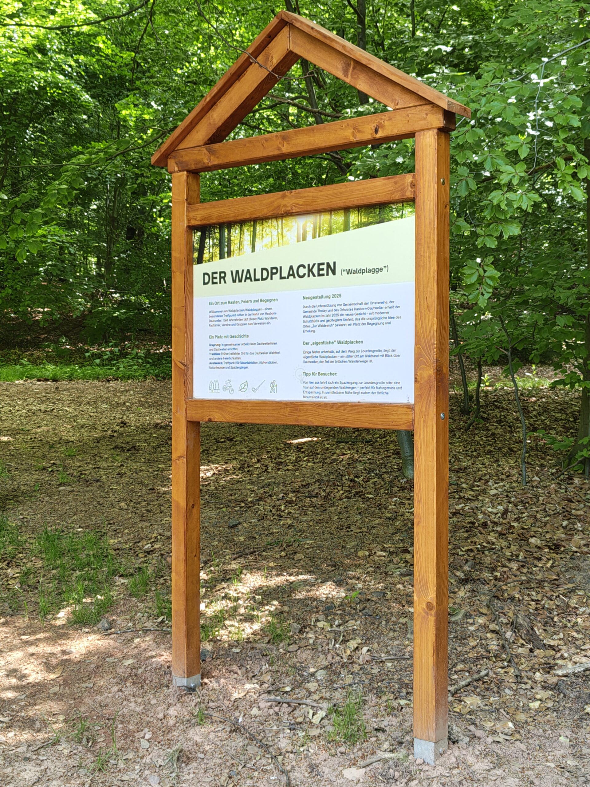 Erneuerte Schutzhütte am „Waldplagge“ stärkt Naherholung und Ehrenamt in Hasborn-Dautweiler